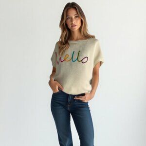 Anniewear Light Over size Sleeveless Top M